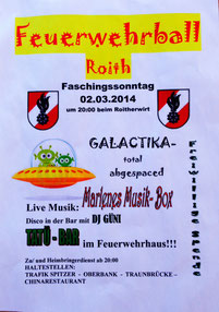 Roither Feuerwehrball 2014