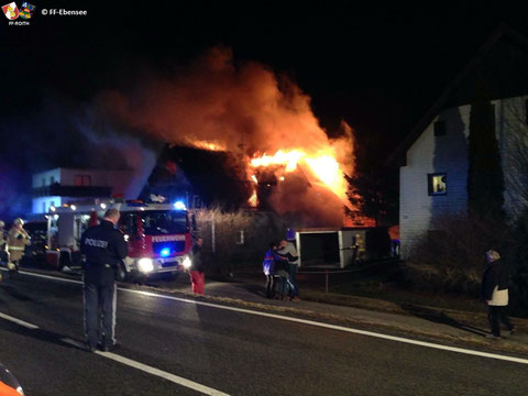 Wohnhausbrand Langwies