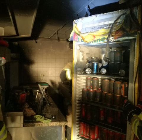 Brand Imbisslokal