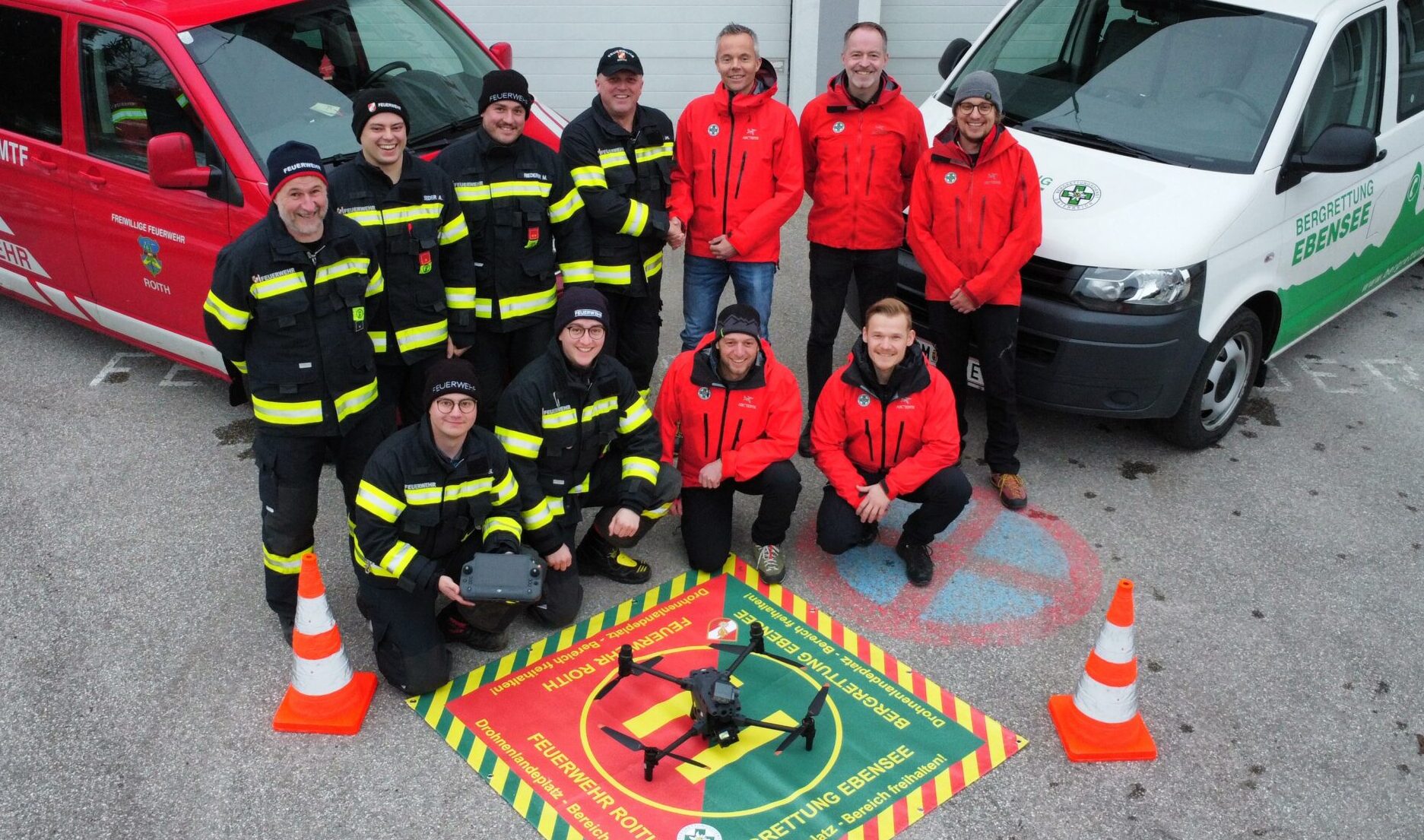 Drohne für Bergrettung & Feuerwehr